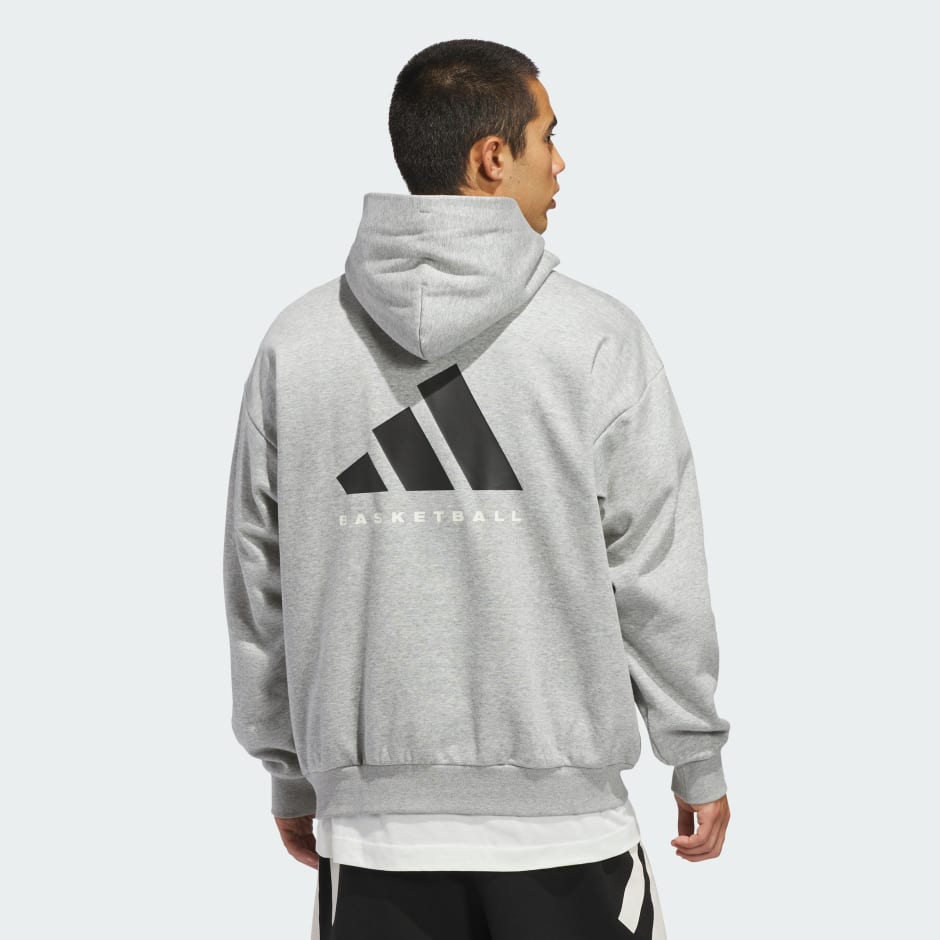 Hanorac de baschet adidas din fleece (unisex)