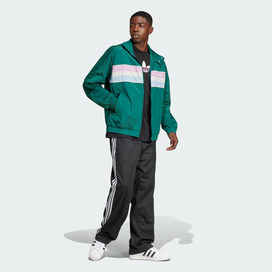 '80s Nylon Archive 3-Stripes Track Top