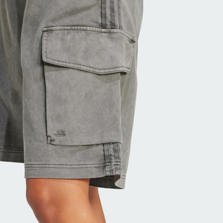 Washed Cargo Twill Jorts