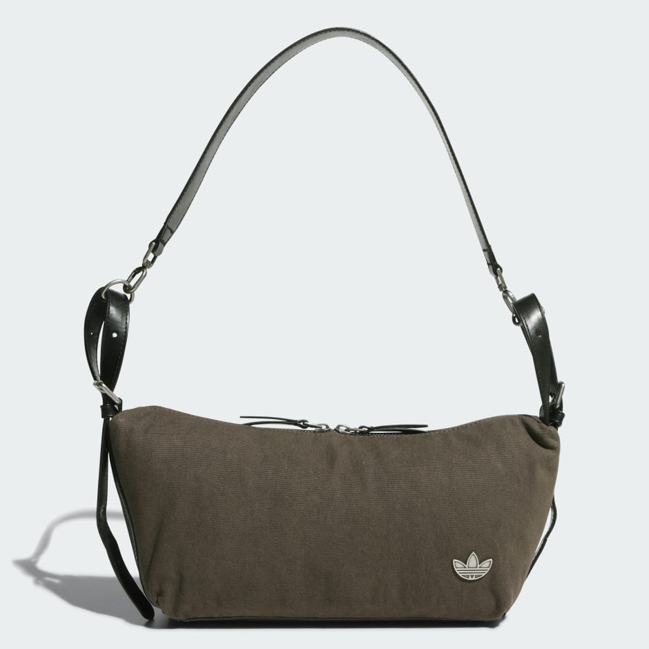 女裝扣帶斜孭袋配棉