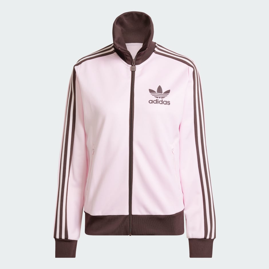 Women's Clothing - Beckenbauer Track Top - Pink | adidas Oman