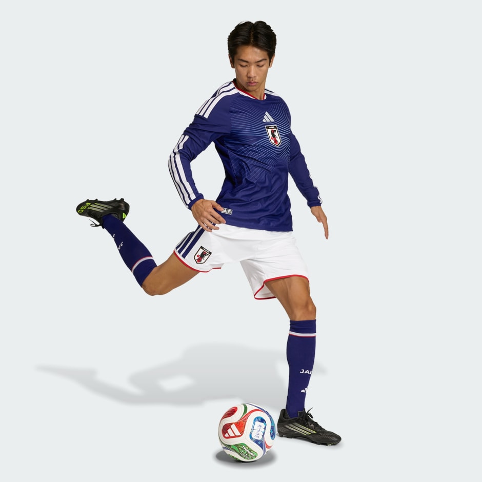 Japan 26 Home Authentic Jersey Long Sleeve