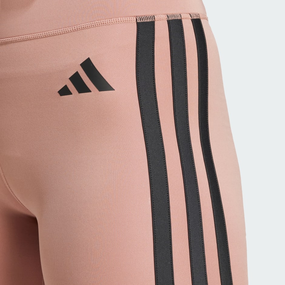 Optime Essentials 3-Stripes Short Leggings
