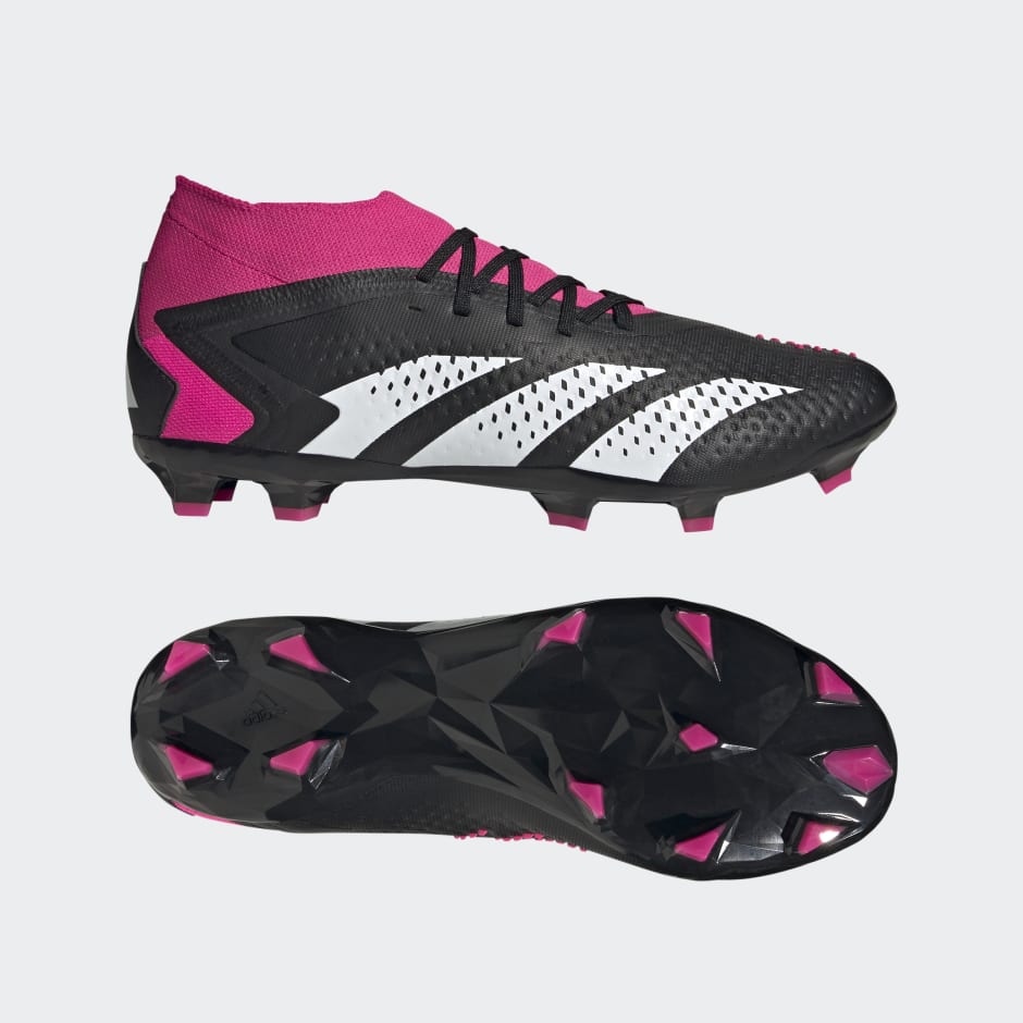 referencia Pascua de Resurrección batería Shoes - Predator Accuracy.2 Firm Ground Boots - Black | adidas Oman