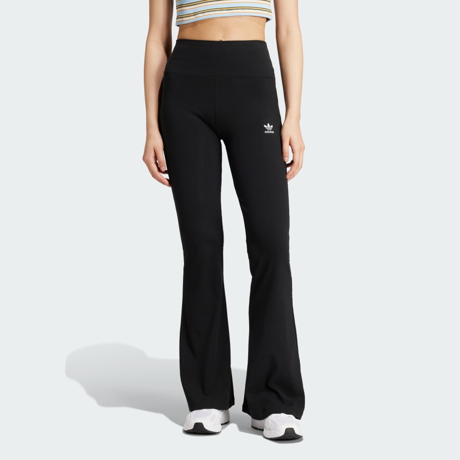 Essentials Rib Flared Leggings