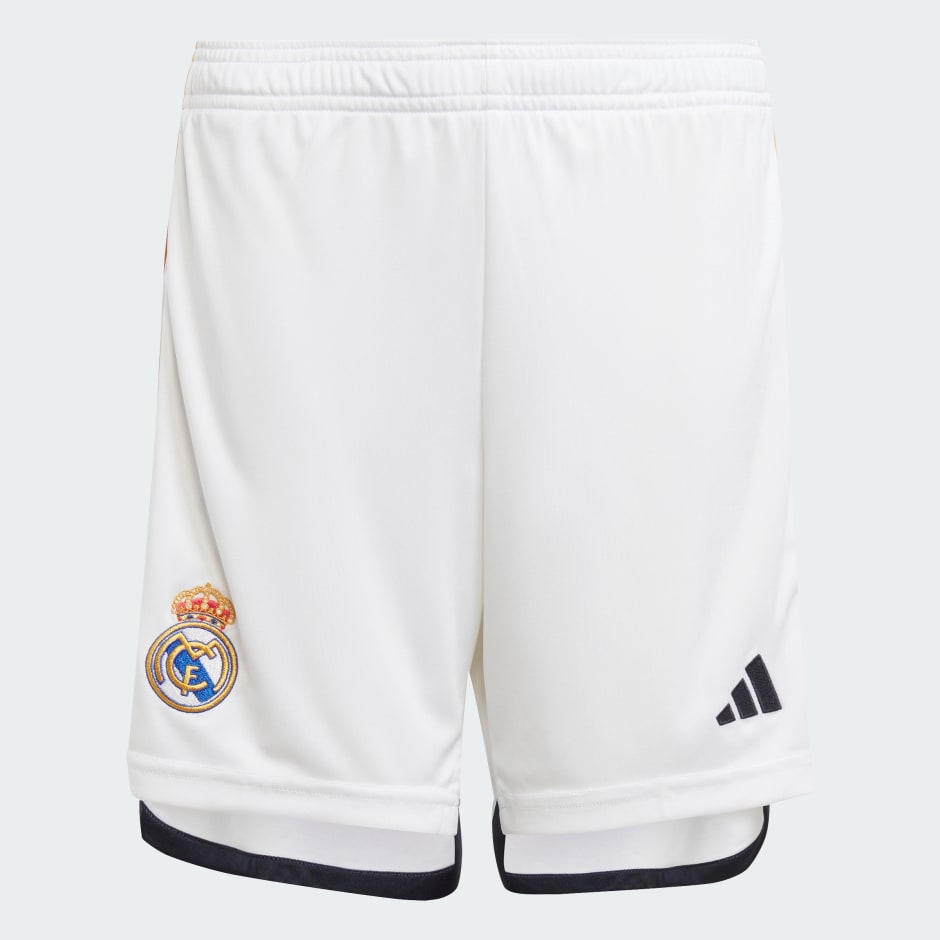 adidas Kids Real Madrid 23/24 Home Jersey - White