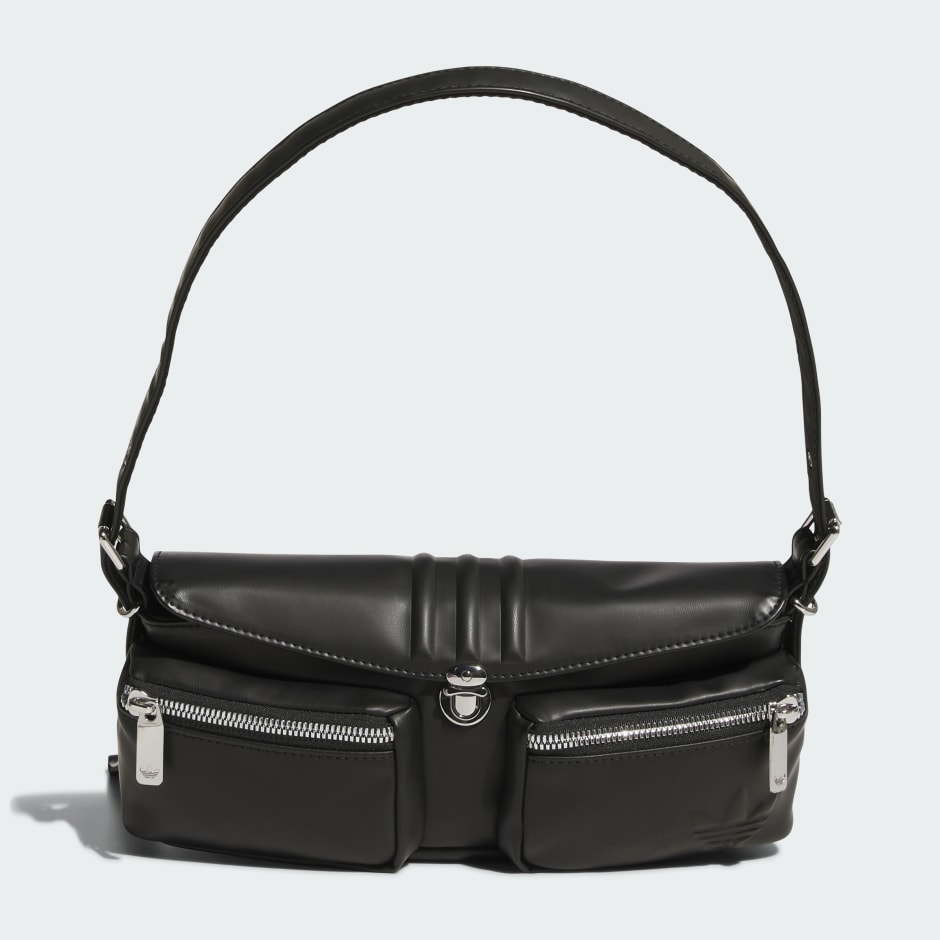 ☆Adidas☆Originals HOBO PU LEATHER BAG Black adidas Originals Hobo Bag in Black | Lyst