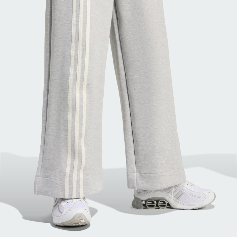 Pantaloni largi Off Placed cu 3 dungi