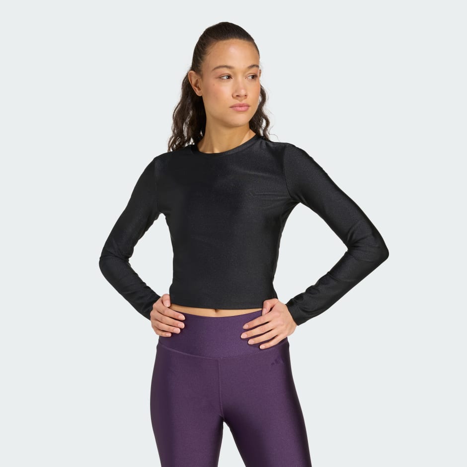 Workout Essentials Long-Sleeve Shirt Shine