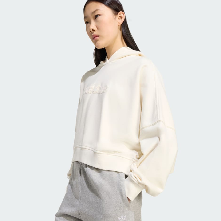 洗水短身有帽衫