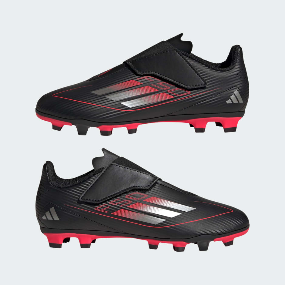 F50 Club Hook-and-Loop Firm/Multi-Ground Boots Kids