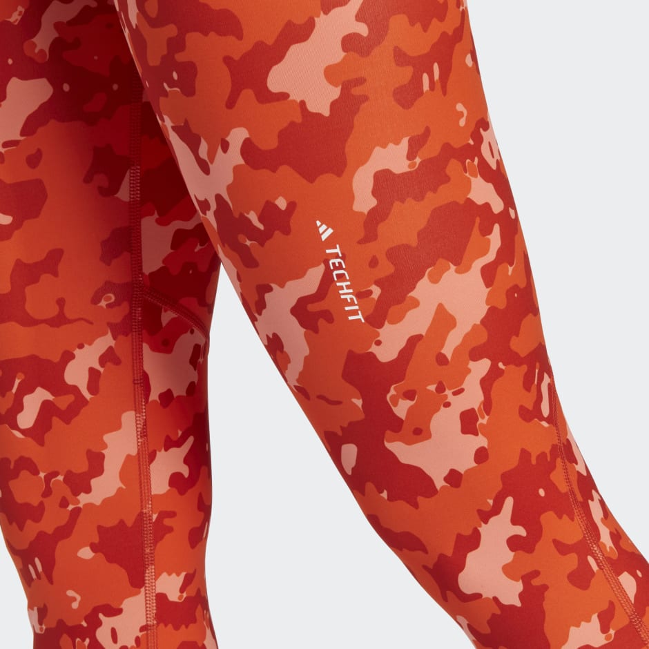 Orange camo outlet leggings