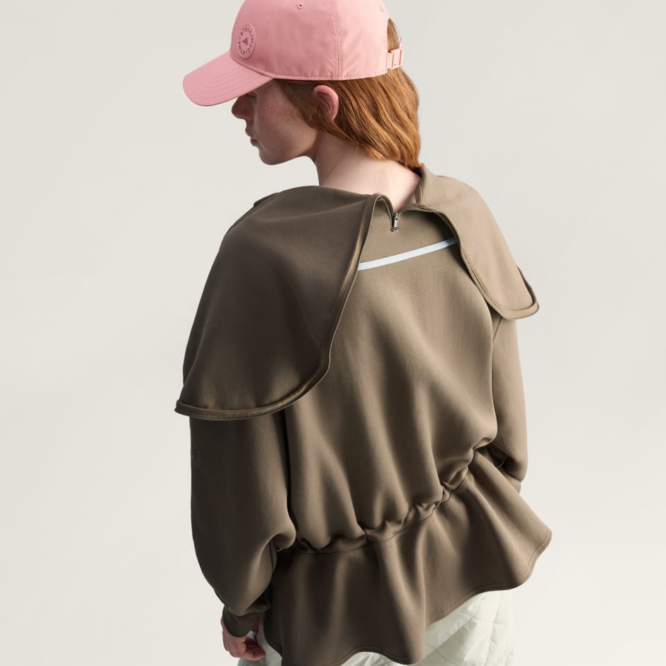 Hanorac adidas By Stella McCartney cu peplum