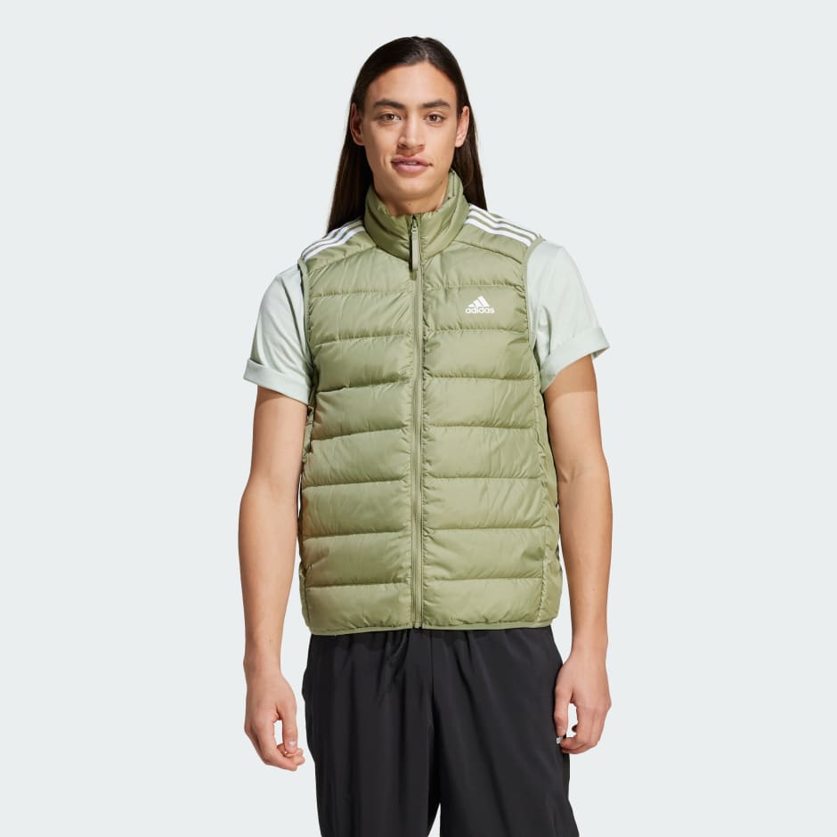 Essentials 3-Stripes Light Down Vest
