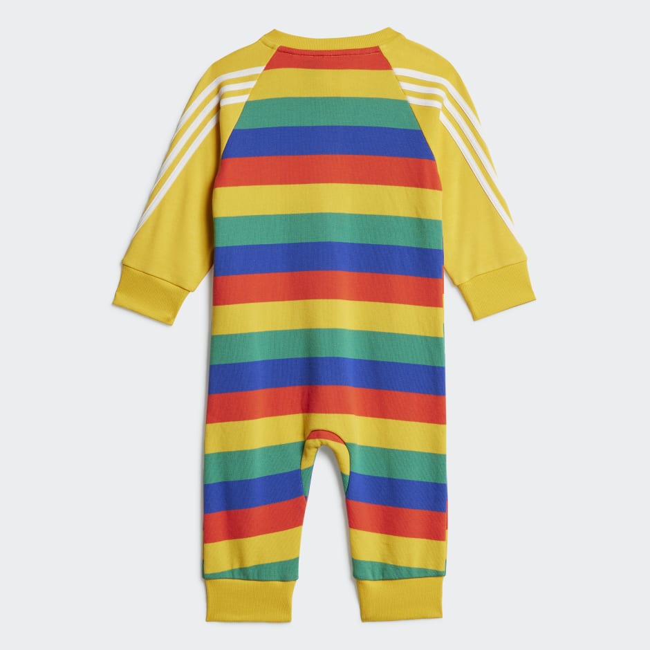 Yellow store adidas bodysuit