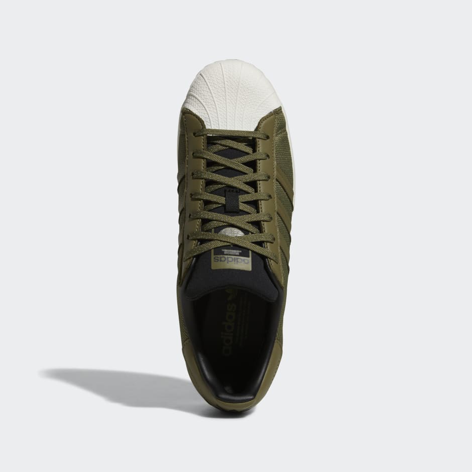 Adidas superstar cheap khaki green