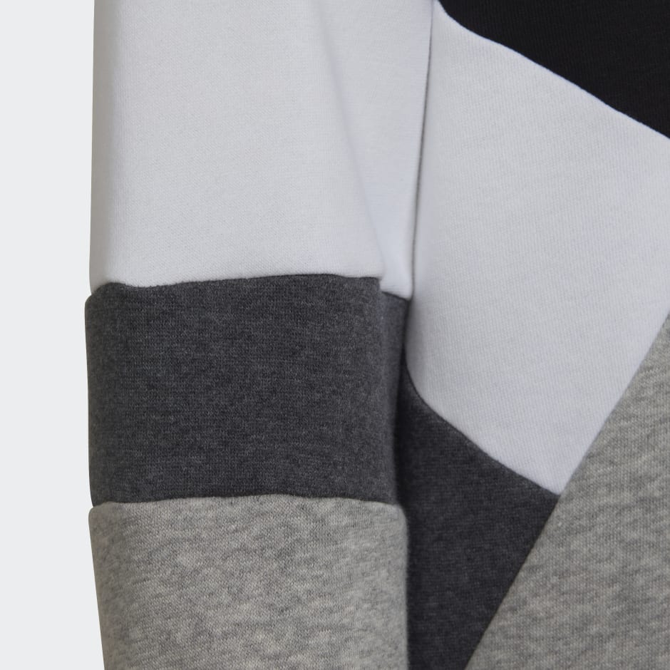 Colorblock Fleece Hoodie