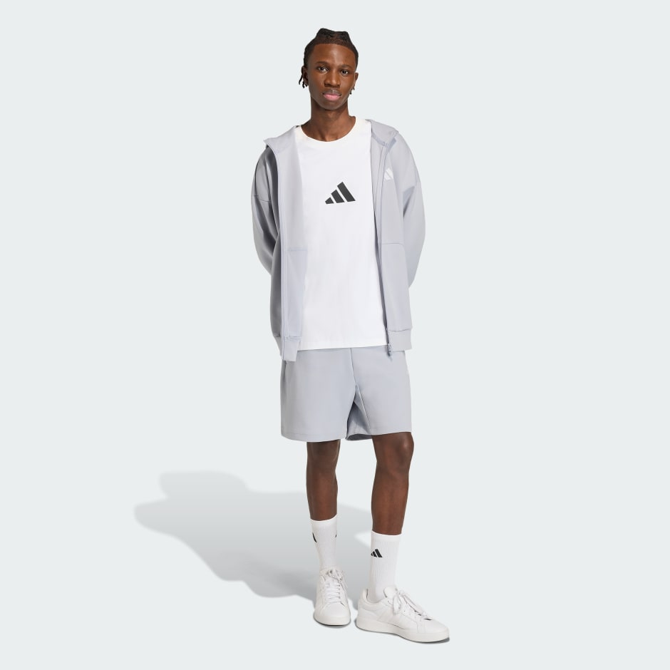 Future Icons Small Logo Full-Zip Hoodie