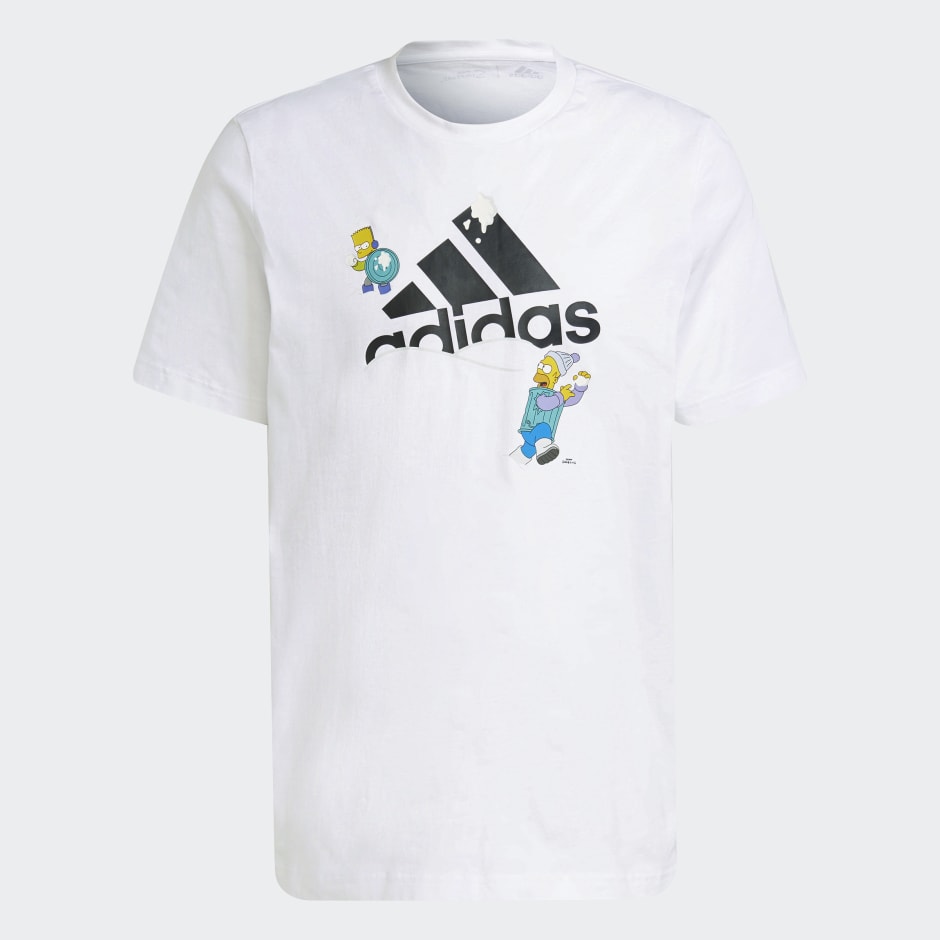 adidas x The Simpsons Snowball Fight Graphic Tee