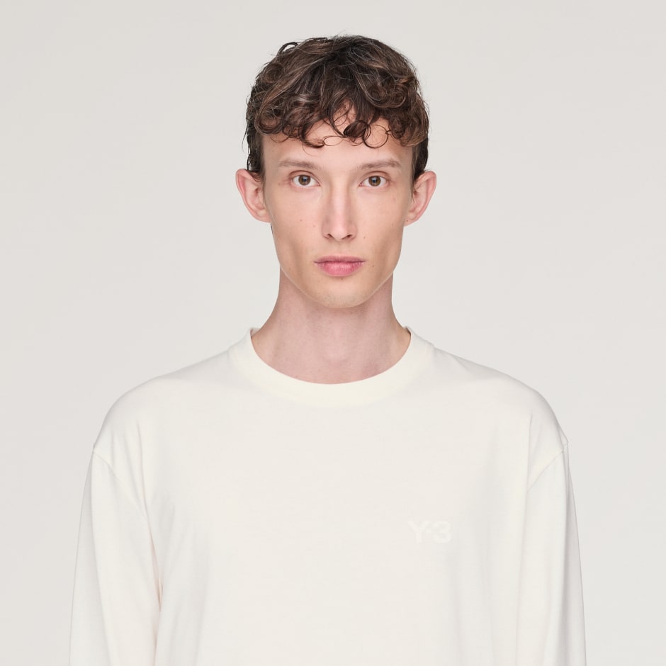 TRICOU CU M&Acirc;NECI LUNGI CU LOGO Y-3