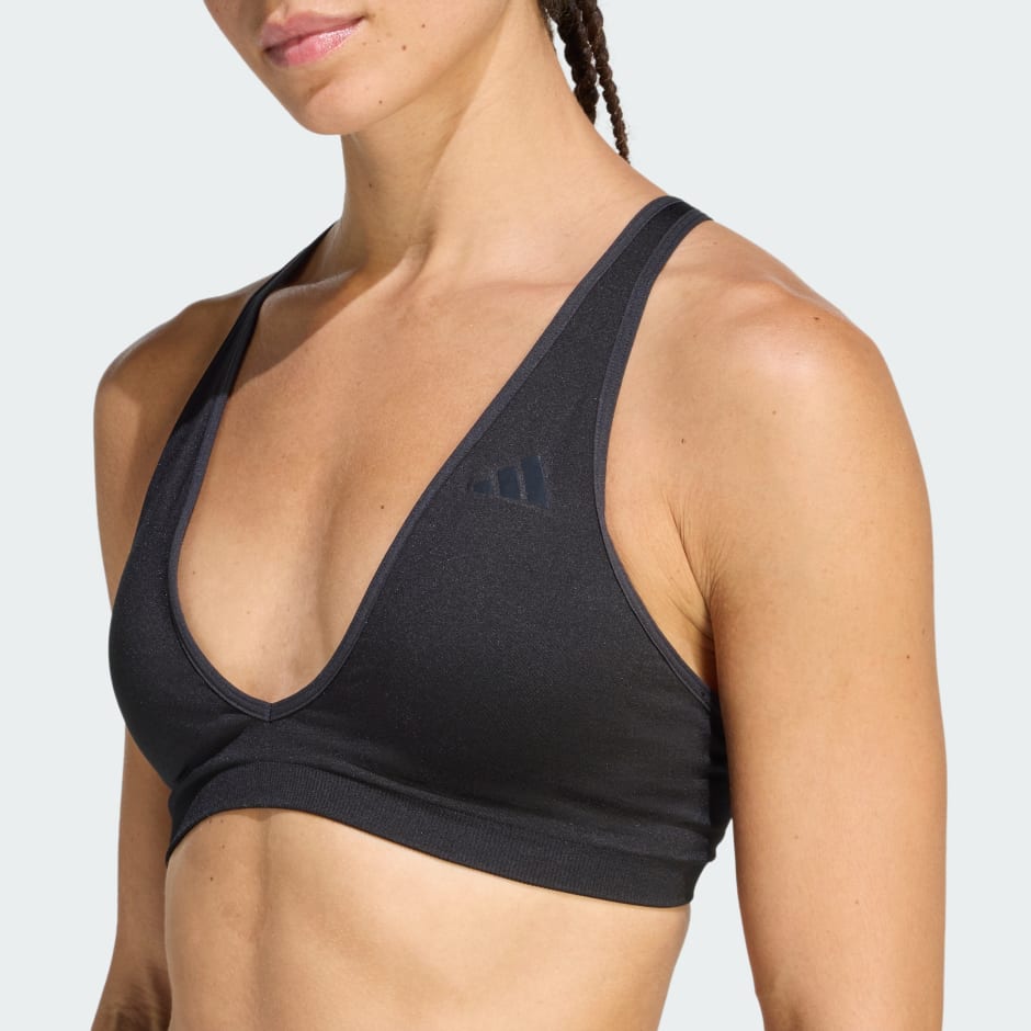 Sutien pentru antrenament Essentials Knit cu susținere ușoară