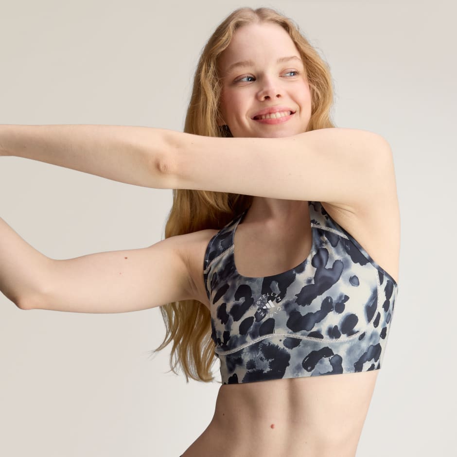 adidas by Stella McCartney Power Impact Training Bra Medium Support Printed