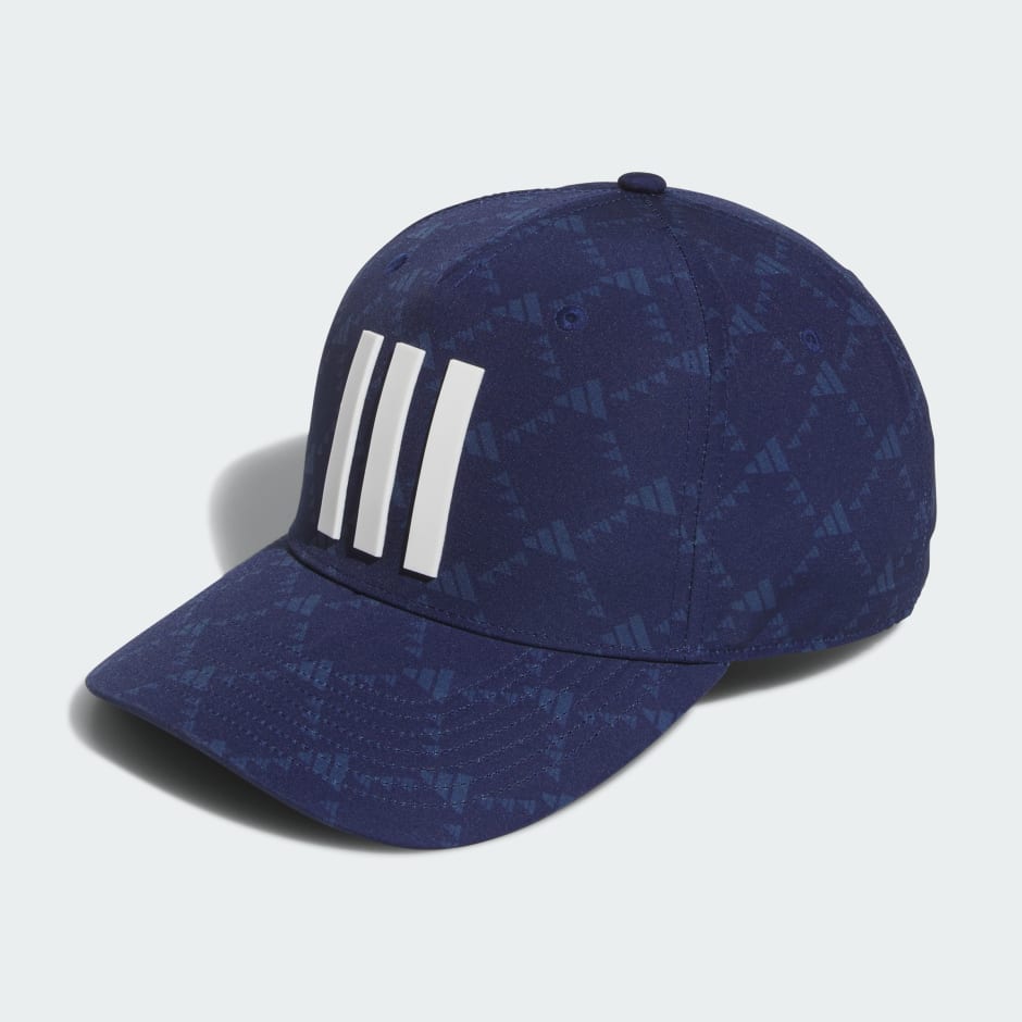 Tour 3-Stripes Printed Golf Cap