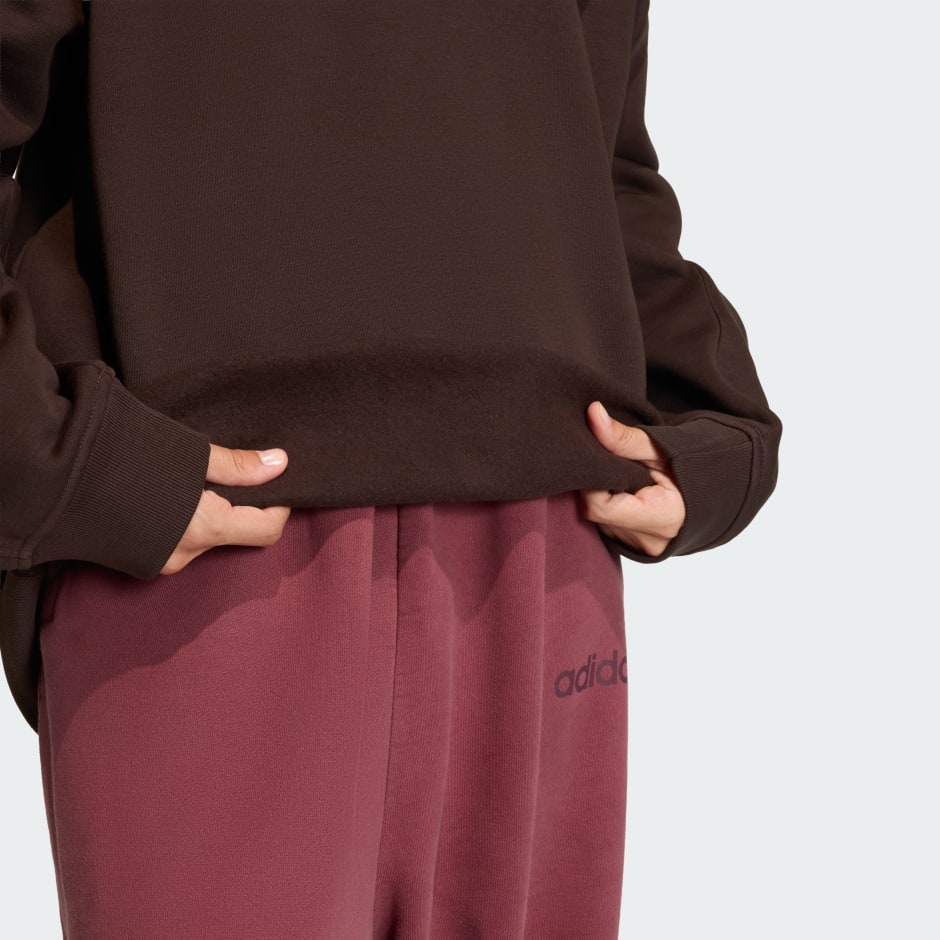 Hanorac din fleece supradimensionat ESSENTIALS