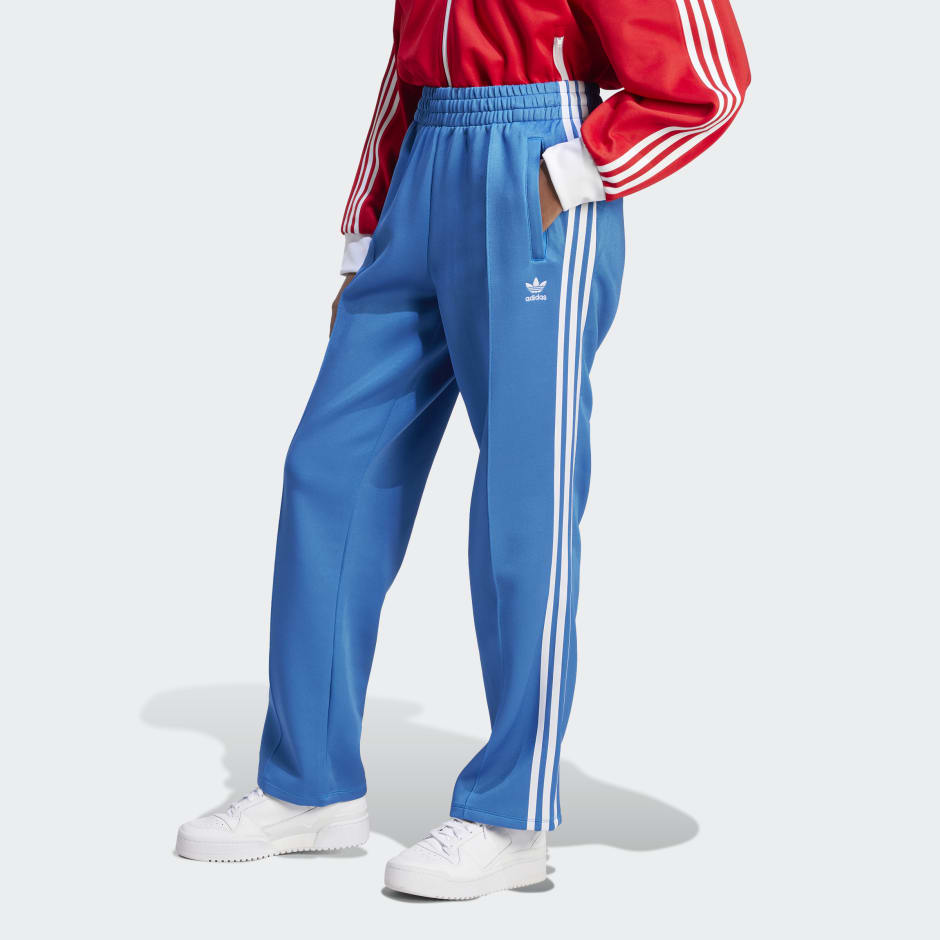 adidas Adicolor Classics Oversized SST Track Pants - Blue | adidas GH