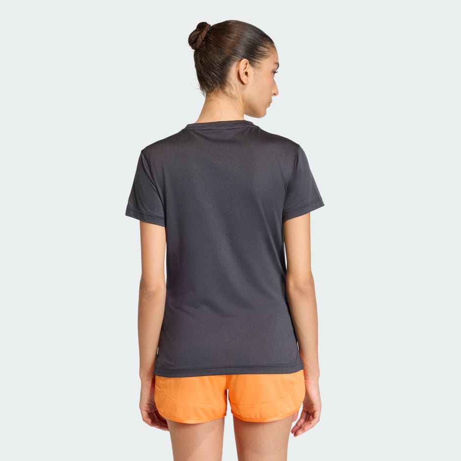 Tricou cu guler in V Workout Essentials