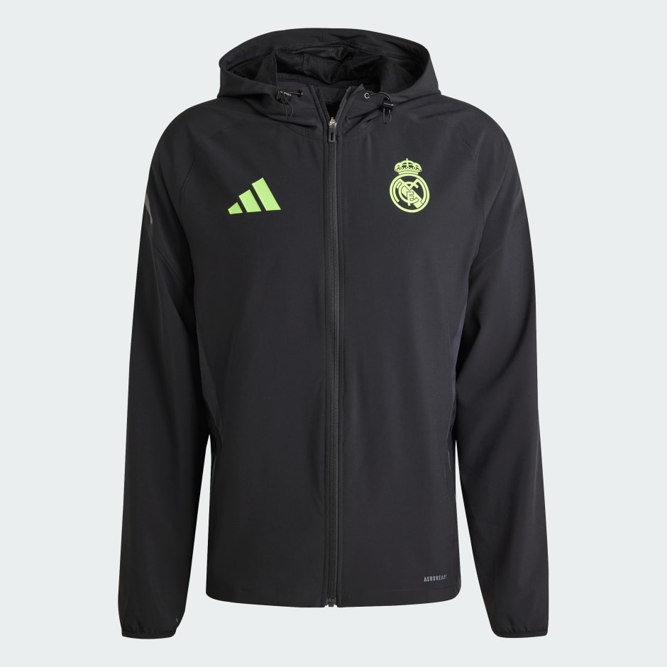 Real Madrid Tiro 25 Pro Vis Tech Travel ז'קט