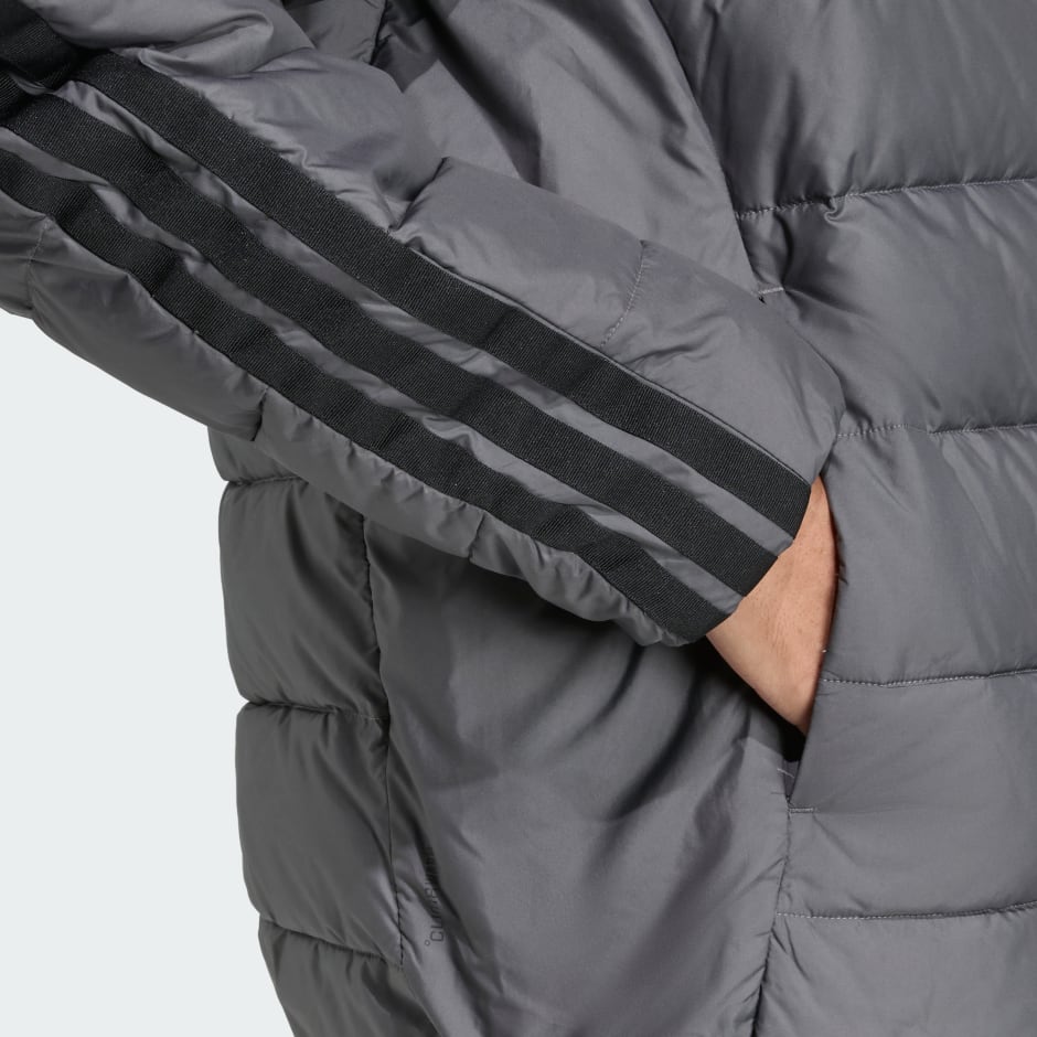 ז'קט Essentials CLIMAWARM 3-Stripes Synthetic