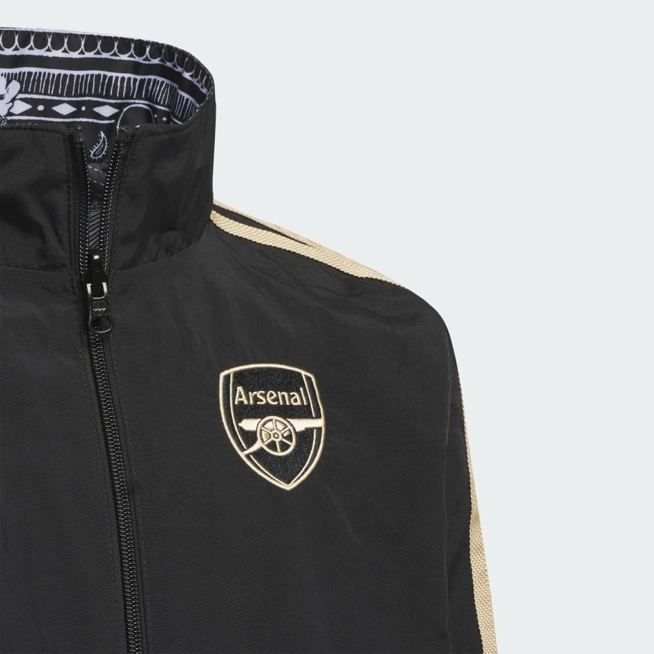 Arsenal Ian Wright Anthem Jacket Kids