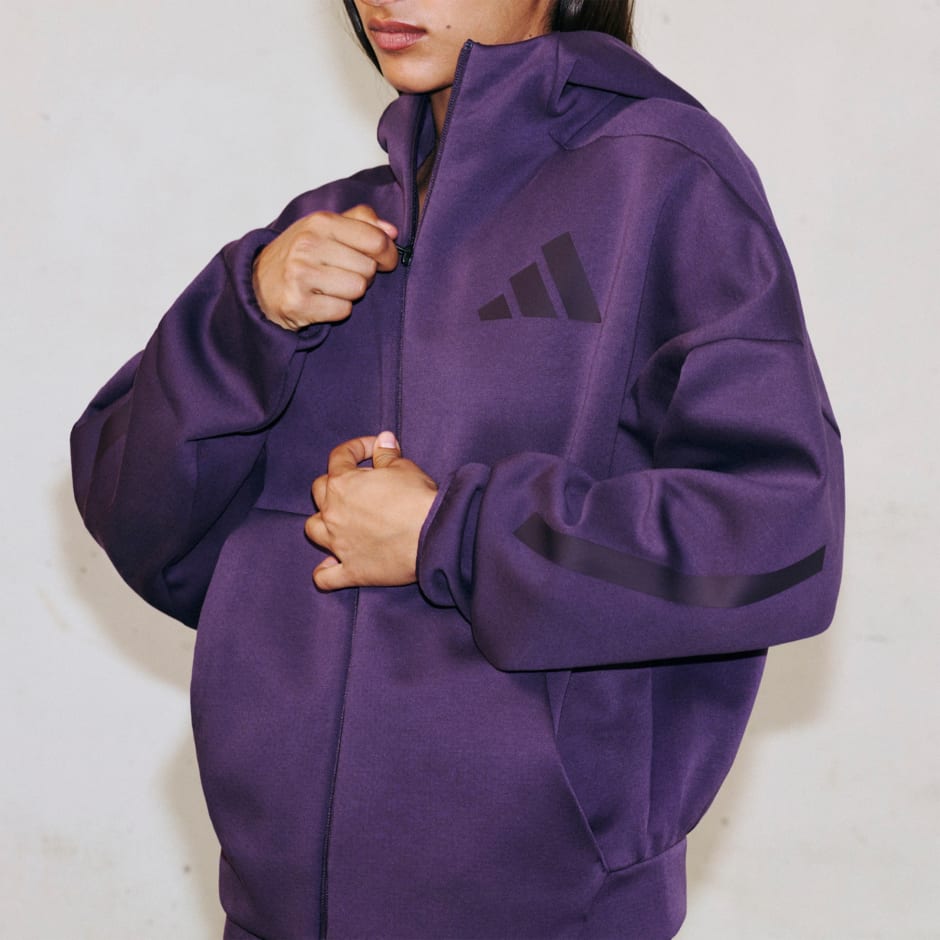 جاكيت بقبعة adidas Z.N.E. Full-Zip