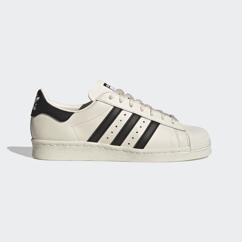 Adidas Superstar 80s Shoes White 8.5 - Womens Originals Shoes