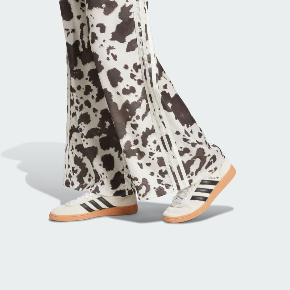 Originals Satin Cow Print Wide Leg Pants