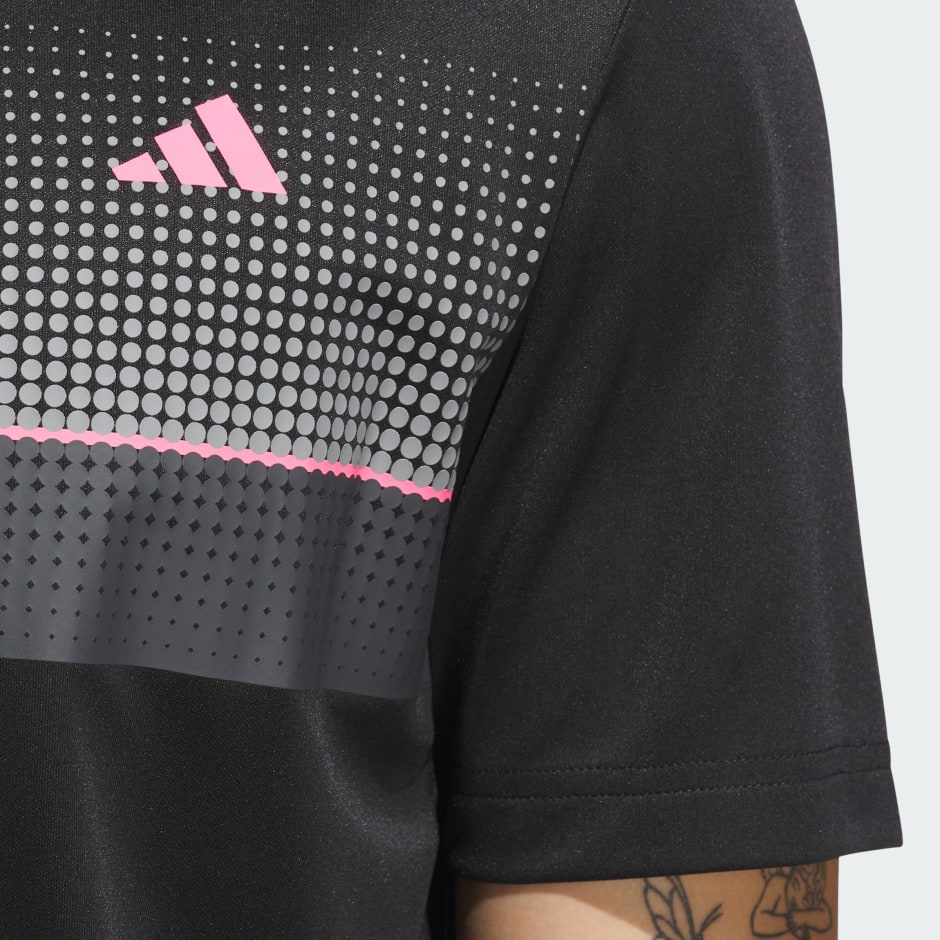 Performance Allover Print Polo Shirt
