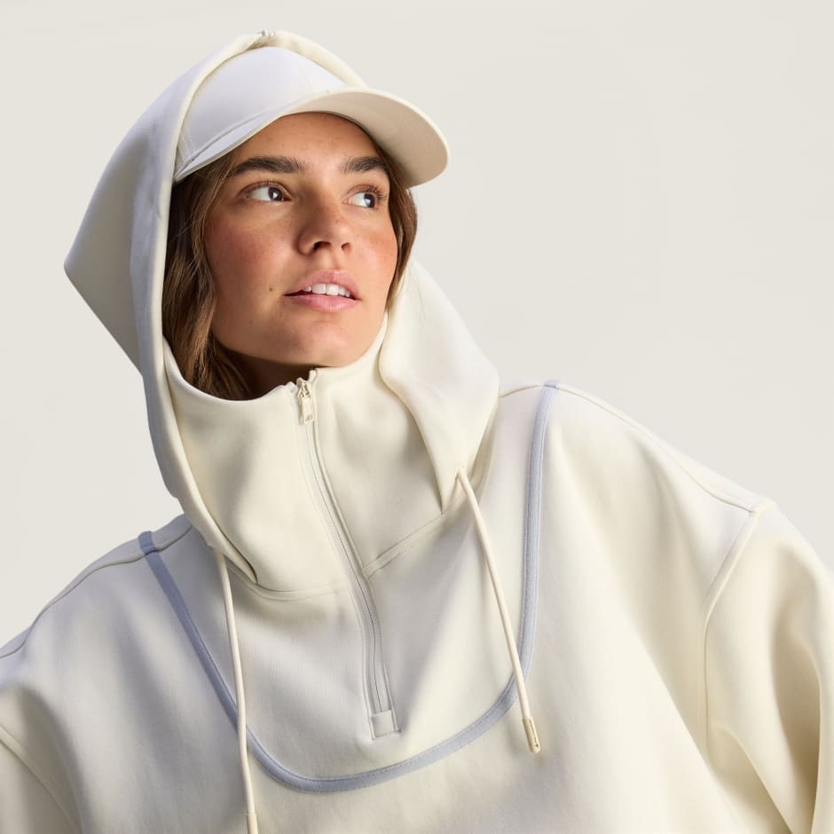 CLOTHING - adidas By Stella McCartney Peplum Hoodie - Beige