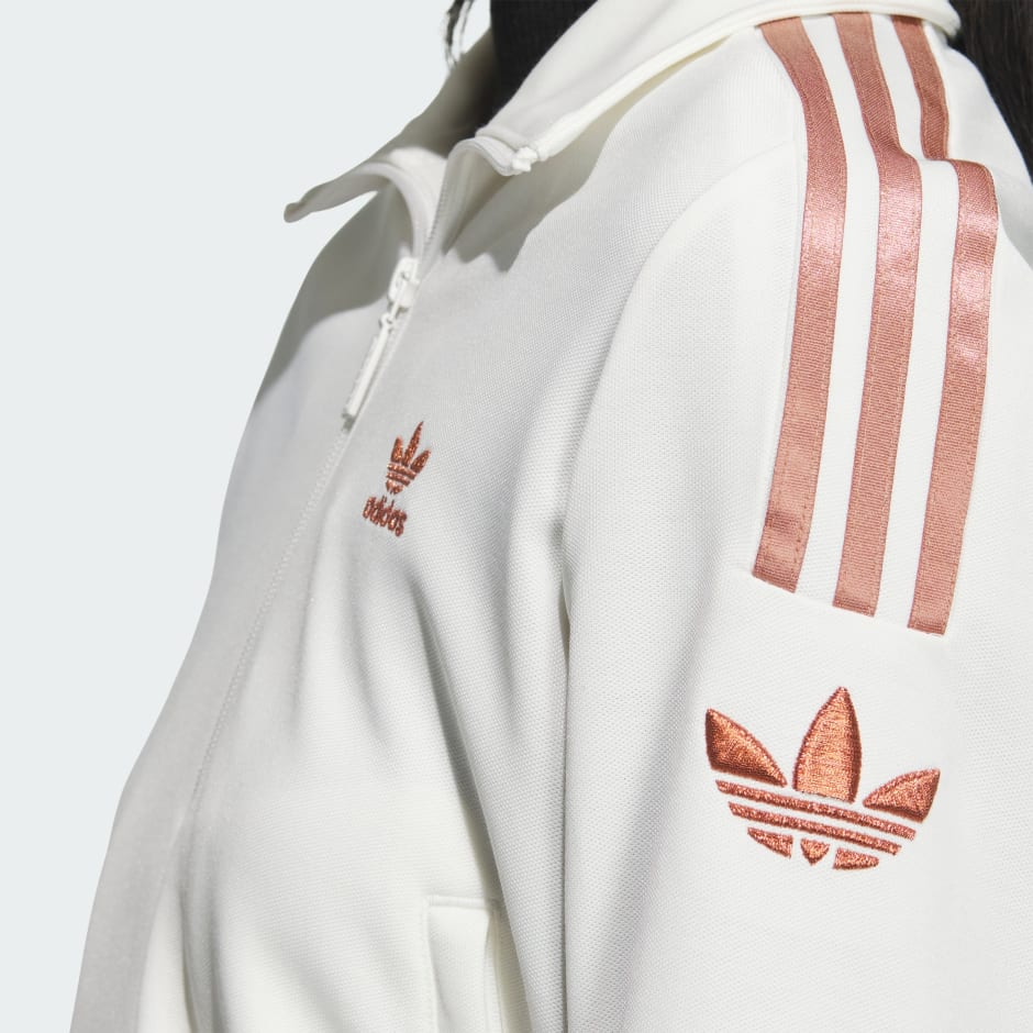 Retro Trefoil Track Top