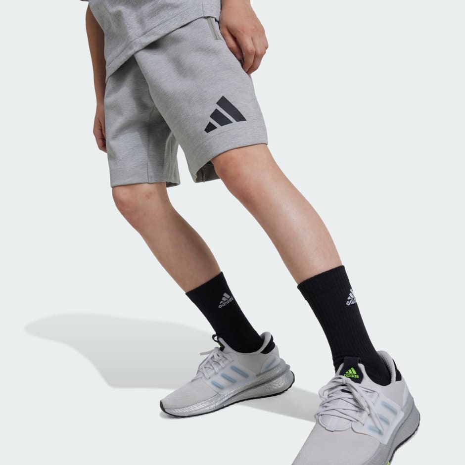 完璧すぎて可愛げがない adidas adidas Z.N.E. Shorts Kids - Grey | adidas TZ 服＆ファッション小物