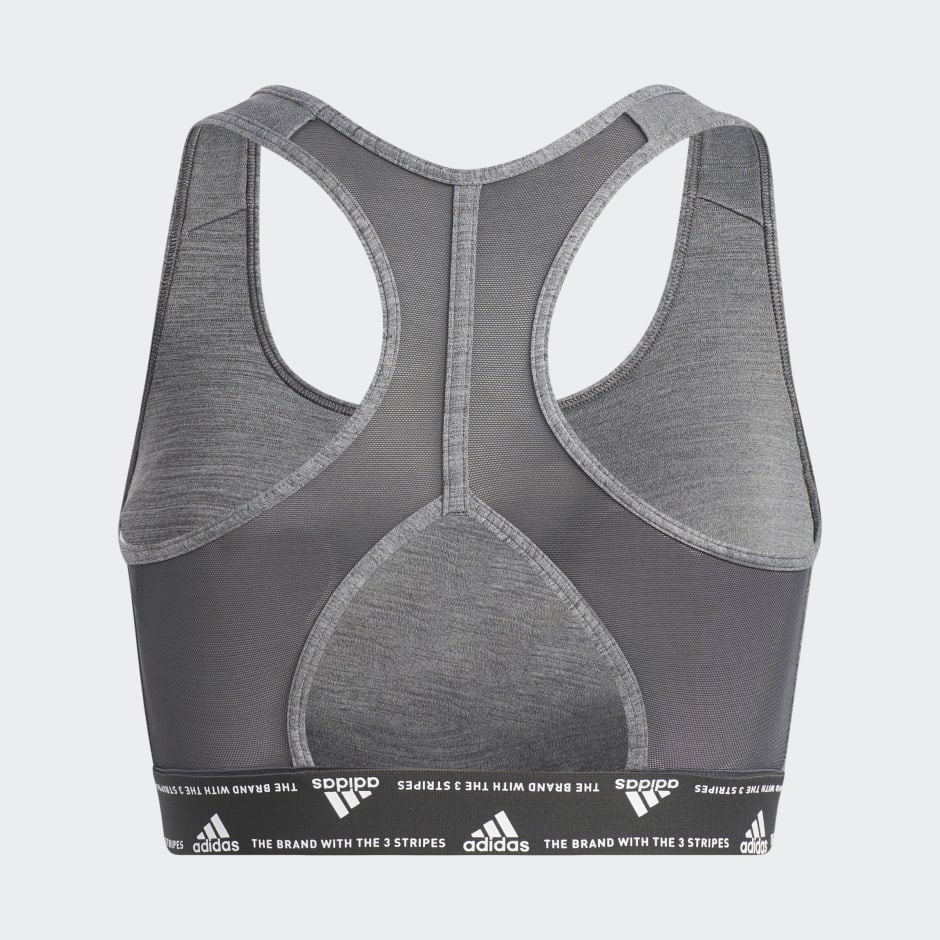 adidas Powerreact Training Medium-Support 3-Stripes Bra