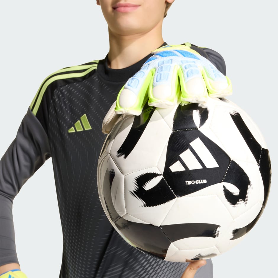 Guantes de Arquero Predator Match Fingersave para Ni&ntilde;os