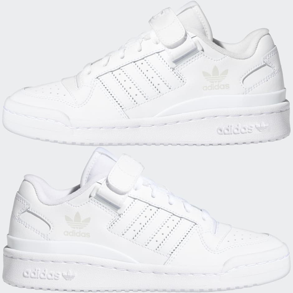 Kids Shoes - Forum Low Shoes - White | adidas Egypt