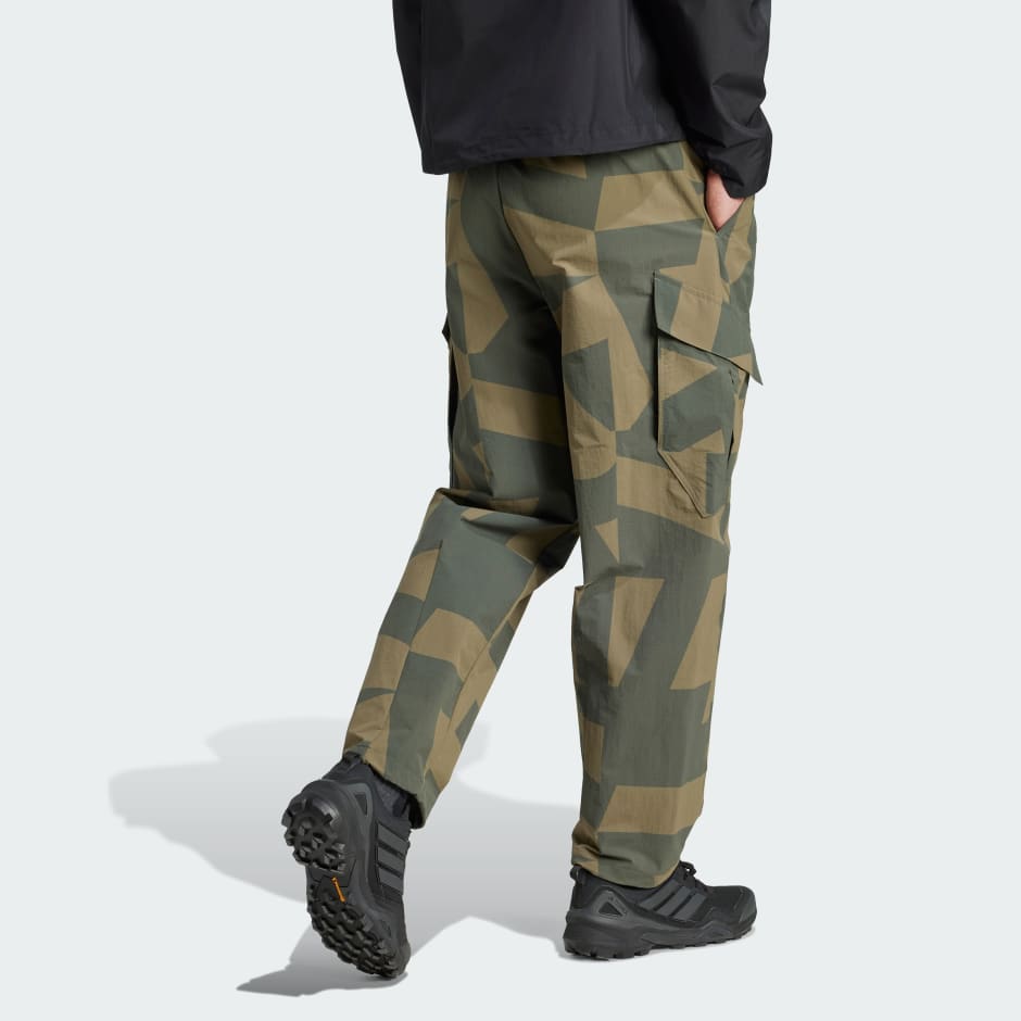 Pantaloni cargo Terrex Xploric cu imprimeu