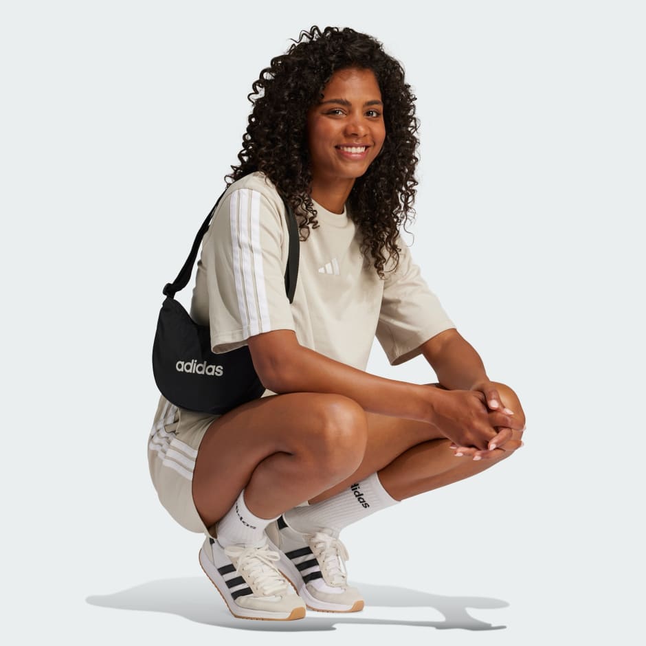 Essentials 3-Stripes Cotton Loose Tee