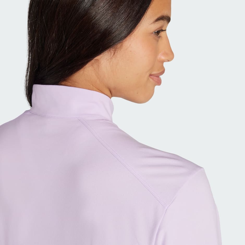 Tricou cu m&acirc;necă lungă Terrex Multi Climacool, cu fermoar 1/2