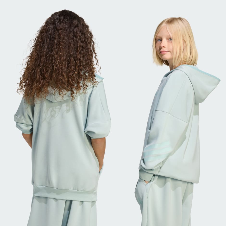 FUTURE ICONS 3 STRIPES FULL ZIP HOODIE