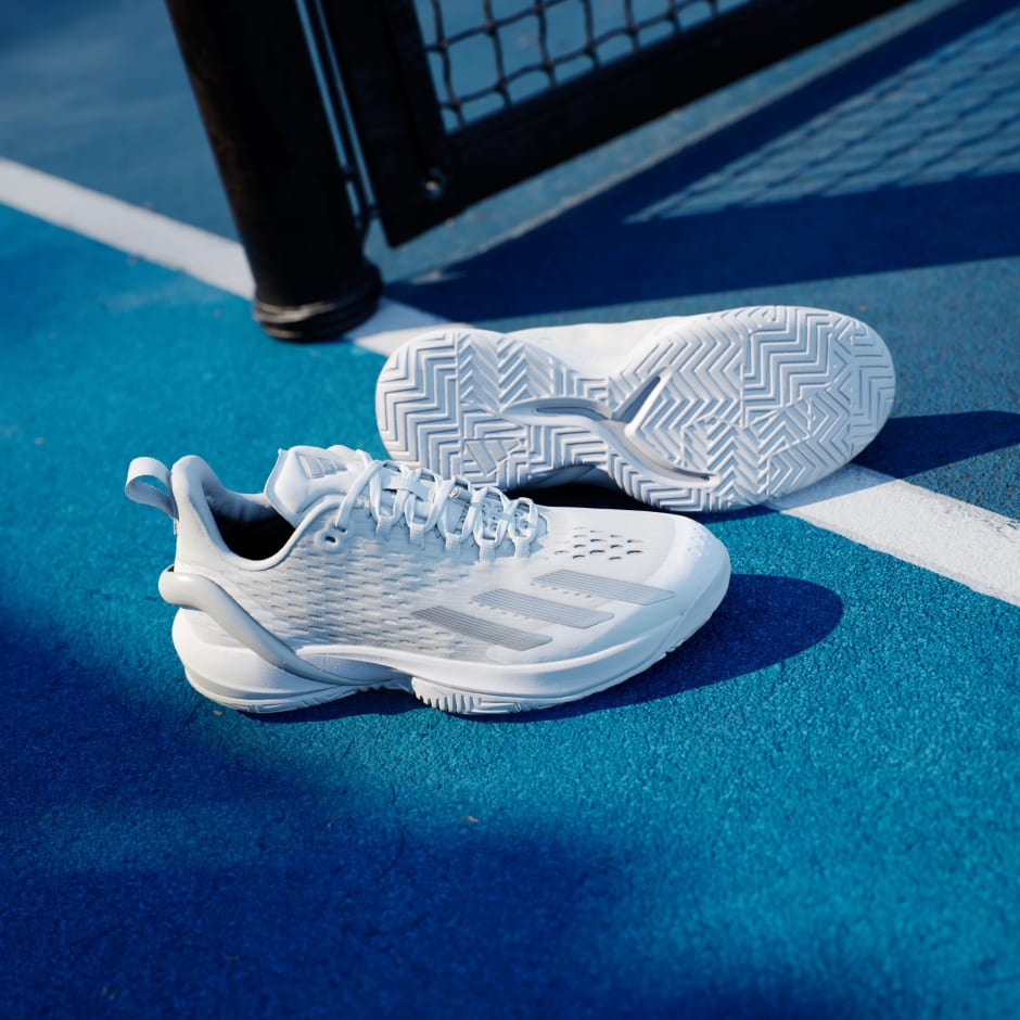 adidas adizero Cybersonic Tennis Shoes - White | adidas UAE