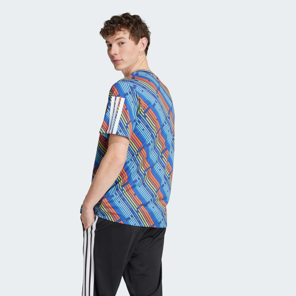 تيشيرت Emerging Harmony Allover Print