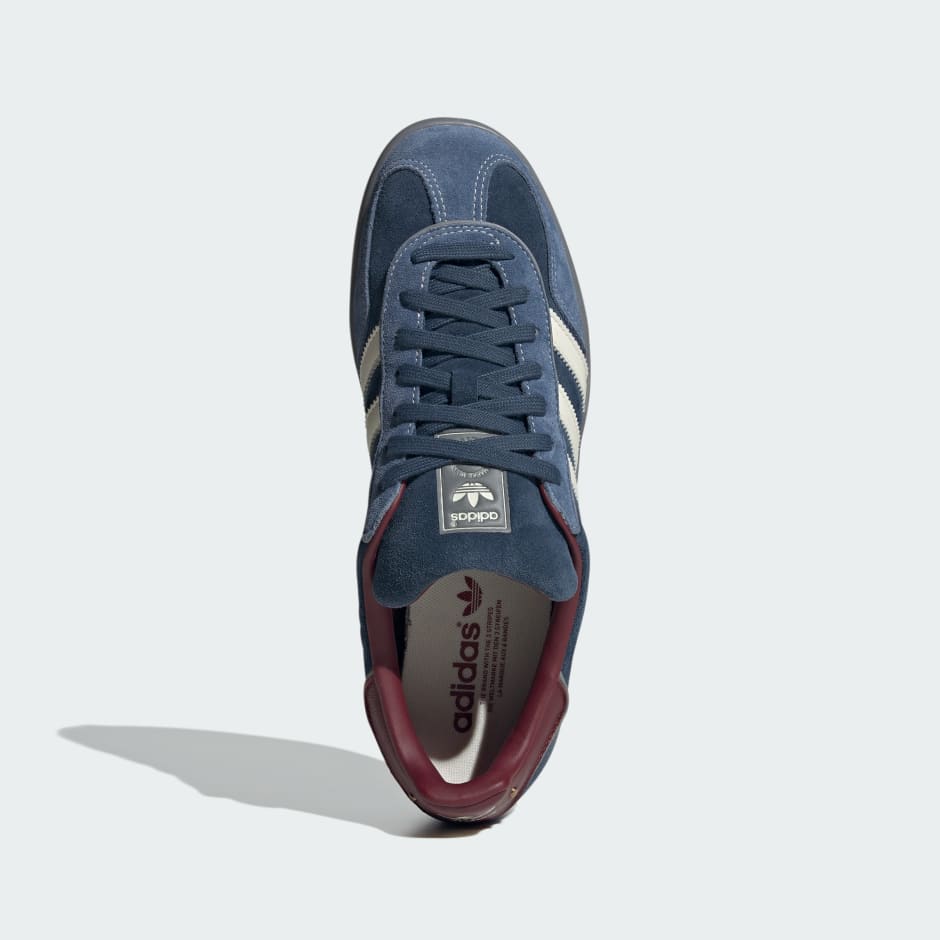 ADIDAS ORIGINALS GAZELLE INDOOR SHOES, Blue Women's Sneakers